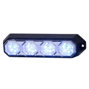 ΦΩΣ ΠΡΟΕΙΔΟΠΟΙΗΣΗΣ 12/24V HOR78 6W 4LED 143x35mm ΜΠΛΕ LDO2260