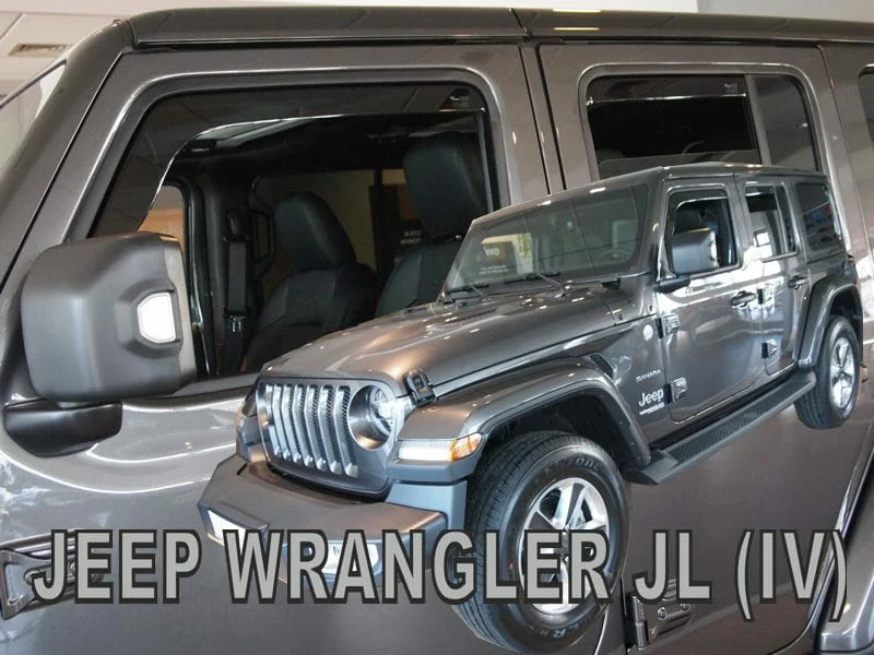 ΑΝΕΜΟΘΡΑΥΣΤΕΣ ΓΙΑ JEEP WRANGLER JL IV 5D 2019+ ΣΕΤ ΑΥΤΟΚΙΝΗΤΟΥ ΑΠΟ ΕΥΚΑΜΠΤΟ ΦΙΜΕ ΠΛΑΣΤΙΚΟ HEKO - 4 ΤΕΜ. ΑΝΕΜΟΘΡΑΥΣΤΕΣ ΓΙΑ JEEP WRANGLER JL IV 5D 2019+ ΣΕΤ ΑΥΤΟΚΙΝΗΤΟΥ ΑΠΟ ΕΥΚΑΜΠΤΟ ΦΙΜΕ ΠΛΑΣΤΙΚΟ HEKO - 4 ΤΕΜ. 19133 - Image 1