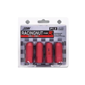 ΠΑΞΙΜΑΔΙΑ JAPAN RACING 12x1.50 50mm JAW TYPE-R ΑΛΟΥΜΙΝΙΟΥ ΚΟΚΚΙΝΑ 4ΤΕΜ. JW-2205R-RX