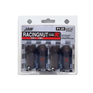 ΠΑΞΙΜΑΔΙΑ JAPAN RACING 12x1.50 50mm JAW TYPE-R ΑΛΟΥΜΙΝΙΟΥ ΚΑΦΕ - 4 ΤΕΜ. JW-2207BR-RX