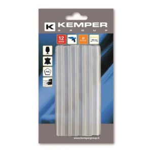 ΡΑΒΔΟΙ ΣΙΛΙΚΟΝΗΣ ΓΙΑ ΠΙΣΤΟΛΙ ΘΕΡΜΟΚΟΛΛΗΣΗΣ 8mm/ 10cm 12ΤΕΜ KEMPER 1766