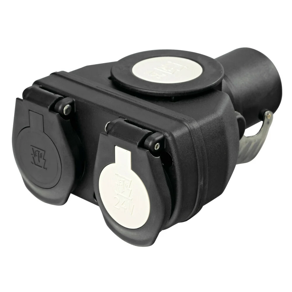 ΑΝΤΑΠΤΟΡΑΣ ΦΟΡΤΗΓΟΥ ΔΙΠΛΟΣ 24V 15pin (ISO12098)> 1 TYPE N (ISO1185)+1 TYPE S (ISO 3731) ERICH JAEGER LAMPA - 1 TEM. ΑΝΤΑΠΤΟΡΑΣ ΦΟΡΤΗΓΟΥ ΔΙΠΛΟΣ 24V 15pin (ISO12098)> 1 TYPE N (ISO1185)+1 TYPE S (ISO 3731) ERICH JAEGER LAMPA - 1 TEM. EJ311038 - Image 1