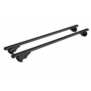 ΜΠΑΡΕΣ ΟΡΟΦΗΣ HELIO BLACK (M) 120cm ΑΛΟΥΜΙΝΙΟΥ ΜΑΥΡΗ ΜΕ ΚΛΕΙΔΑΡΙΕΣ (STANDARD RAILING) NORDRIVE - 2 TEM. N15040