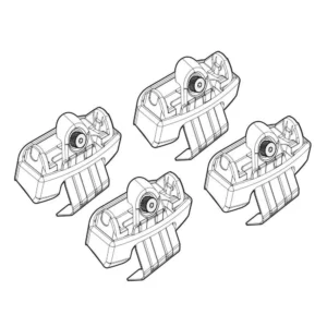 ΑΚΡΑ ΓΙΑ ΜΠΑΡΕΣ NORDRIVE ΓΙΑ SKODA FABIA 5D 09/2021+  - 4 ΤΕΜ N21246