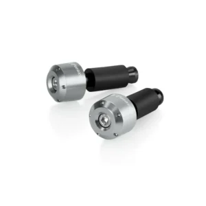 ΑΝΤΙΒΑΡΑ ΤΙΜΟΝΙΟΥ MOTO ΣΕ ΑΣΗΜΙ ΧΡΩΜΑ ΜΕ 3 ΑΝΤΑΠΤΟΡΕΣ ΔΙΑΜΕΤΡΟΥ 14>19,5mm PARAXITE - 2 ΤΕΜ. PBE001S