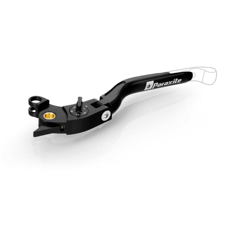 ΜΑΝΕΤΑ ΣΥΜΠΛΕΚΤΗ MOTO STREET ΡΥΘΜΙΖΟΜΕΝΗ ΣΠΑΣΤΗ ΑΛΟΥΜΙΝΙΟΥ ΜΕ ΥΠΟΔΟΧΗ ΑΚΡΟΥ ΓΙΑ APRILIA/DUCATI PARAXITE - 1 ΤΕΜ. PCL014N