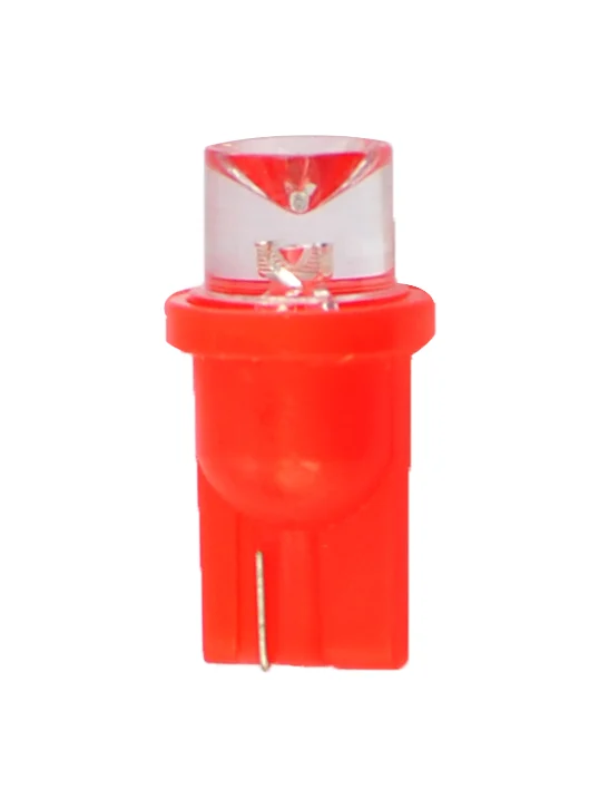 T10 W5W 12V W2 T10 W5W 12V W2,1x9,5d LED 1xFlux 8mm ΚΟΚΚΙΝΟ ΔΙΑΘΛΑΣΗΣ (ΚΑΡΦΩΤΟ ΑΚΑΛΥΚΟ) 1ΤΕΜ. M-TECH L006AR - Image 1