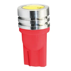 T10 W5W 12V W2,1x9,5d LED 1xHP ΚΟΚΚΙΝΟ (ΚΑΡΦΩΤΟ ΑΚΑΛΥΚΟ) 1ΤΕΜ. M-TECH L015R