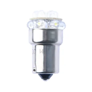 R10W 12V BA15s LED 12xFlux 5mm ΚΙΤΡΙΝΟ (ΜΟΝΟΠΟΛΙΚΟ) M-TECH - 1 ΤΕΜ. L039Y