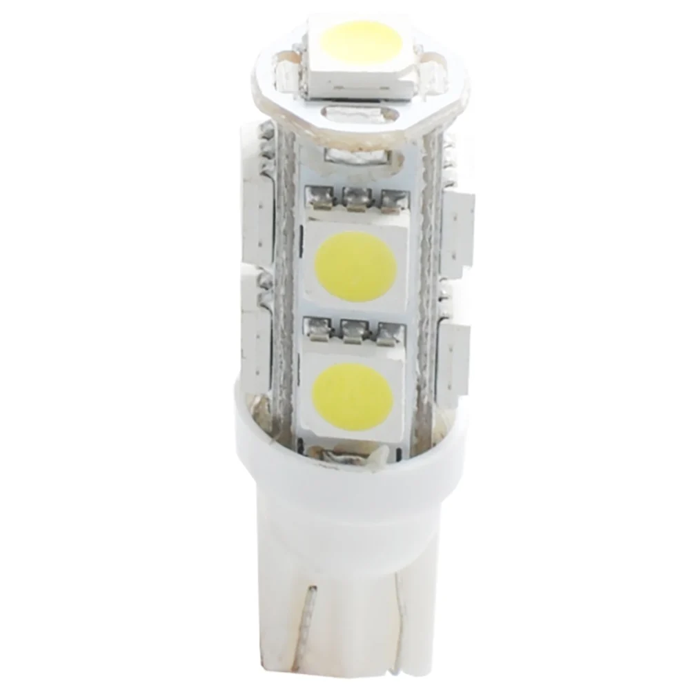 T10 W5W 12V W2 T10 W5W 12V W2,1x9,5d LED 9xSMD5050 ΛΕΥΚΟ (ΚΑΡΦΩΤΟ ΑΚΑΛΥΚΟ) 1ΤΕΜ. M-TECH L058W - Image 1