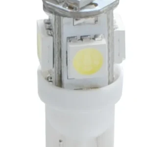 W5W 12V T10 W2,1x9,5d LED 4xSMD5050+4xSMD3528 ΛΕΥΚΟ (ΚΑΡΦΩΤΟ ΑΚΑΛΥΚΟ) 1ΤΕΜ. L068W