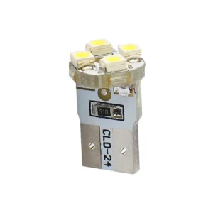 T10 W5W 12V W2,1x9,5d LED 4xSMD3528 ΛΕΥΚΟ (ΚΑΡΦΩΤΟ ΑΚΑΛΥΚΟ) 1ΤΕΜ. M-TECH L069W