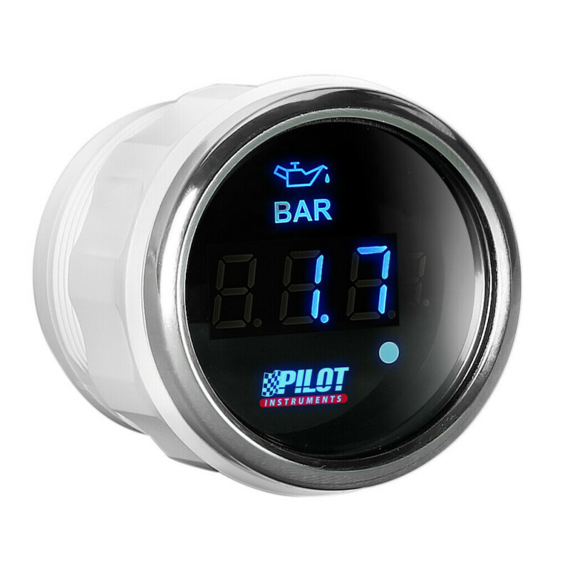 ΟΡΓΑΝΟ ΠΙΕΣΗΣ ΛΑΔΙΟΥ ΨΗΦΙΑΚΟ ΜΑΥΡΟ ΜΕ ΛΕΥΚΟ ΦΩΣ BLACK DIGITAL SERIES 9-32V 52mm ΟΡΓΑΝΟ ΠΙΕΣΗΣ ΛΑΔΙΟΥ ΨΗΦΙΑΚΟ ΜΑΥΡΟ ΜΕ ΛΕΥΚΟ ΦΩΣ BLACK DIGITAL SERIES 9-32V 52mm 10136 - Image 1