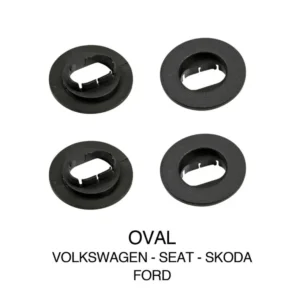 VOLKSWAGEN/SEAT/SKODA/FORD ΚΟΥΜΠΩΜΑΤΑ ΚΛΙΠΣ ΓΙΑ ΠΑΤΑΚΙΑ (ΟΒΑΛ) - 4 ΤΕΜ. 22995