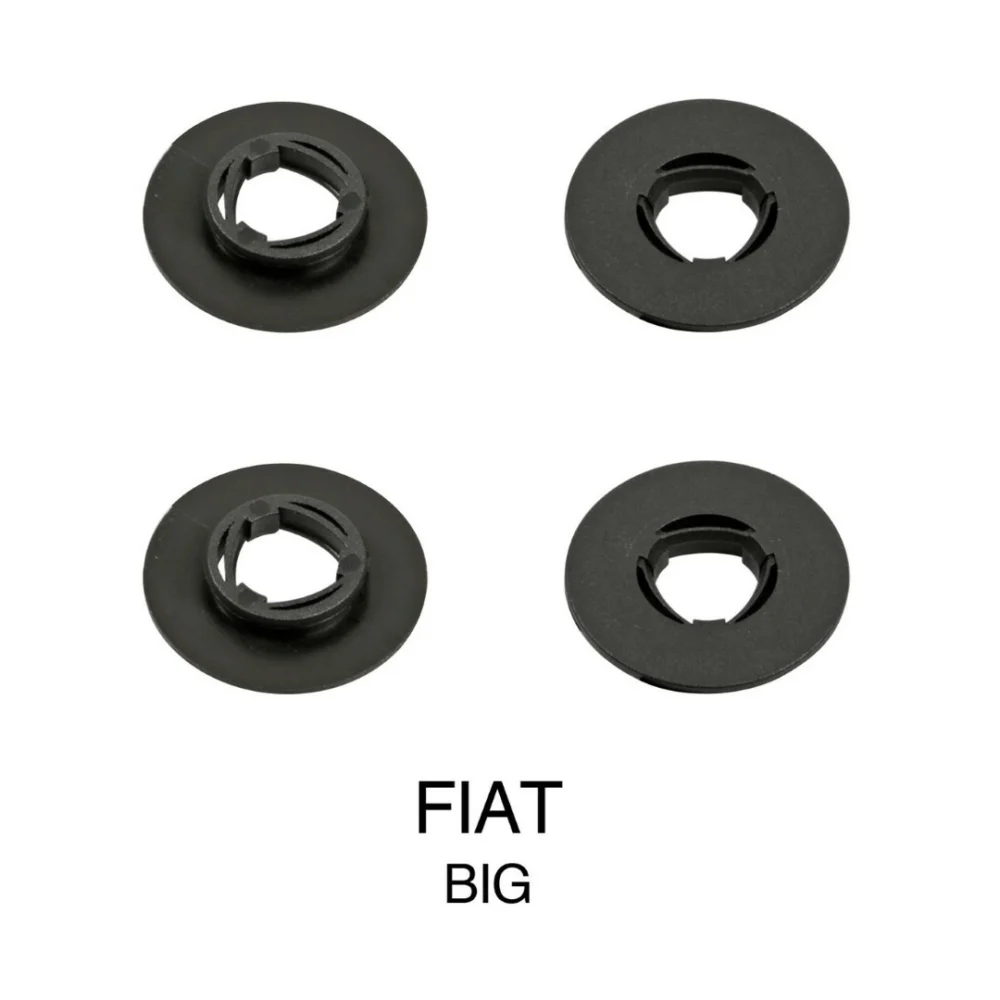FIAT ΚΟΥΜΠΩΜΑΤΑ ΚΛΙΠΣ ΓΙΑ ΠΑΤΑΚΙΑ (ΣΤΡΟΓΓΥΛΑ ΜΕΓΑΛΑ) - 4 ΤΕΜ. FIAT ΚΟΥΜΠΩΜΑΤΑ ΚΛΙΠΣ ΓΙΑ ΠΑΤΑΚΙΑ (ΣΤΡΟΓΓΥΛΑ ΜΕΓΑΛΑ) - 4 ΤΕΜ. 22997 - Image 1