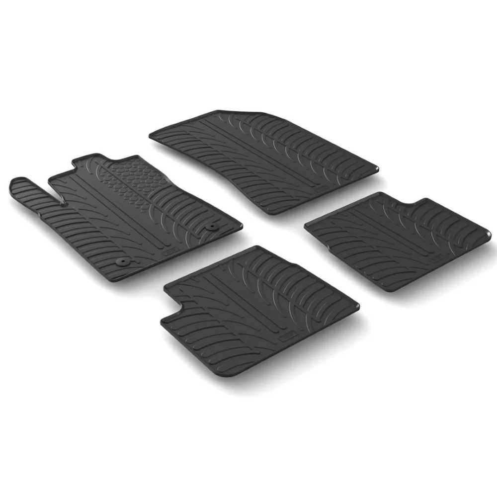 ΜΑΡΚΕ ΠΑΤΑΚΙΑ ΣΕ ΣΚΑΦΗ ΛΑΣΤΙΧΟ ΓΙΑ CITROEN C3 11/2016+ SUMISURA ΣΕ ΜΑΥΡΟ ΧΡΩΜΑ ME ΚΟΥΜΠΩΜΑΤΑ LAMPA - 4 ΤΕΜ. ΜΑΡΚΕ ΠΑΤΑΚΙΑ ΣΕ ΣΚΑΦΗ ΛΑΣΤΙΧΟ ΓΙΑ CITROEN C3 11/2016+ SUMISURA ΣΕ ΜΑΥΡΟ ΧΡΩΜΑ ME ΚΟΥΜΠΩΜΑΤΑ LAMPA - 4 ΤΕΜ. 24492 - Image 1