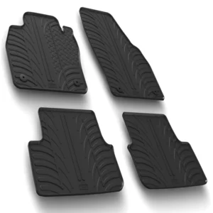 ΜΑΡΚΕ ΠΑΤΑΚΙΑ ΣΕ ΣΚΑΦΗ ΛΑΣΤΙΧΟ ΓΙΑ OPEL KARL 12/2014+ / KARL ROCKS 03/2017+ SUMISURA ΣΕ ΜΑΥΡΟ ΧΡΩΜΑ ME ΚΟΥΜΠΩΜΑΤΑ LAMPA - 4 ΤΕΜ. 24529