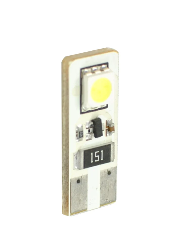 T10 W5W 12V W2 T10 W5W 12V W2,1x9,5d LED 2xSMD5050 ΛΕΥΚΟ (ΚΑΡΦΩΤΟ CAN-BUS) 1ΤΕΜ. M-TECH L301W - Image 1