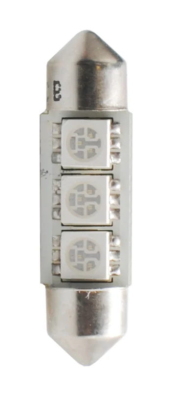 ΛΑΜΠΑΚΙΑ ΠΛΑΦΟΝΙΕΡΑΣ C5W/C10W 12V 0 ΛΑΜΠΑΚΙΑ ΠΛΑΦΟΝΙΕΡΑΣ C5W/C10W 12V 0,72W SV8,5 36mm CAN-BUS LED 3xSMD5050 PREMIUM ΜΠΛΕ 1ΤΕΜ. M-TECH L310B - Image 1