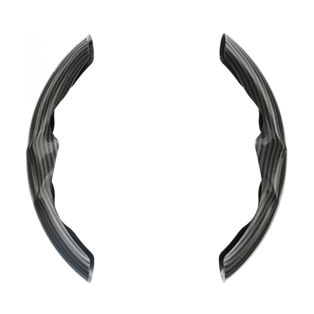 Lampa Ημι Κάλυμμα Λαβές Τιμονιού Αυτοκινήτου Sport Carbon Look Άοσμο PVC Lampa Ημι Κάλυμμα Λαβές Τιμονιού Αυτοκινήτου Sport Carbon Look Άοσμο PVC, universal - 2 τεμ. (L3307.4) 33074 - Image 1