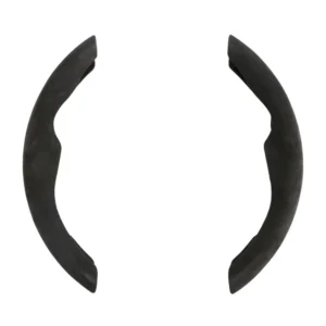 Lampa Ημι Κάλυμμα Λαβές Τιμονιού Αυτοκινήτου σπόρ Microfiber Άοσμο Μαύρο universal - 2 τεμ. (L3307.5) 33075