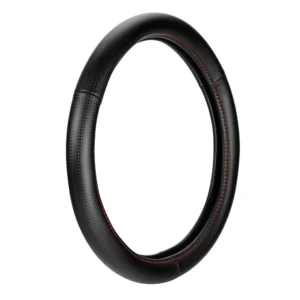 Lampa Κάλυμμα Τιμονιού Αυτοκινήτου Racing Premium 37-39εκ. Άοσμο ανάγλυφο από Ultra soft Skeentex Μαύρο Κόκκινο 1-τεμ. (L3316.7) 33167