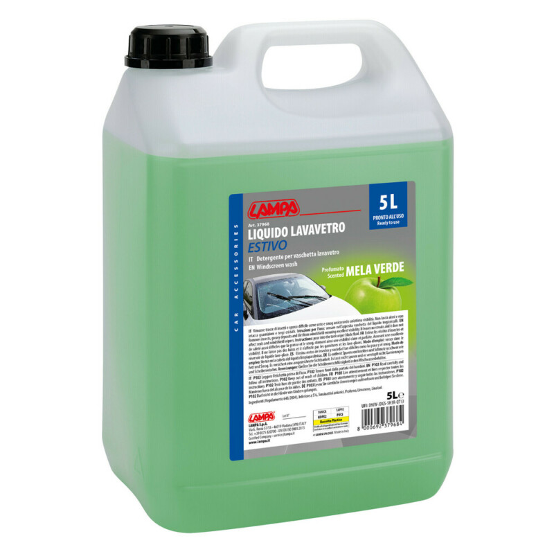 ΥΓΡΟ ΥΑΛΟΚΑΘΑΡΙΣΤΗΡΩΝ SUMMER SCREEN WASH ΜΕ ΑΡΩΜΑ ΠΡΑΣΙΝΟ ΜΗΛΟ (ΕΤΟΙΜΟ ΓΙΑ ΧΡΗΣΗ) 5000ml 37968