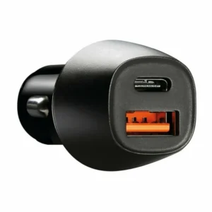 ΦΟΡΤΙΣΤΗΣ ΑΝΑΠΤΗΡΑ ΜΕ 2 ΘΥΡΕΣ USB TYPE A+ TYPE C 12/24V 18W ULTRA FAST CHARGER 38718