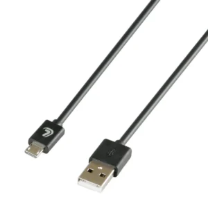 ΚΑΛΩΔΙΟ ΦΟΡΤΙΣΗΣ ΚΑΙ ΣΥΓΧΡΟΝΙΣΜΟΥ 100 cm MICRO USB ESSENTIALS LINE (ΜΑΥΡΟ) 38806