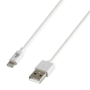 ΚΑΛΩΔΙΟ ΦΟΡΤΙΣΗΣ ΚΑΙ ΣΥΓΧΡΟΝΙΣΜΟΥ 100 cm APPLE 8 PIN ESSENTIALS LINE (ΛΕΥΚΟ) 38807