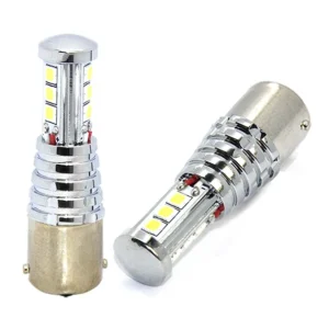 P21W 12V BA15s LED 9x3030chip PREMIUM LG ΛΕΥΚΟ (ΜΟΝΟΠΟΛΙΚΟ) 1ΤΕΜ. L458W