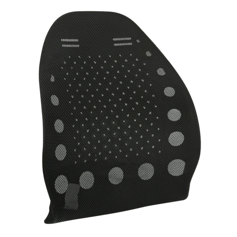 ΜΑΞΙΛΑΡΙ ΠΛΑΤΗΣ ΑΥΤΟΚΙΝΗΤΟΥ ΕΡΓΟΝΟΜΙΚΟ ΜΑΥΡΟ 50x40cm AIR BACK PRO 54404