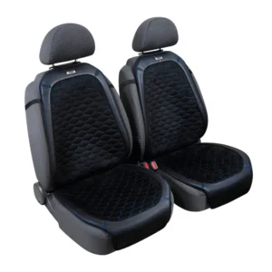 ΠΛΑΤΟΚΑΘΙΣΜΑΤΑ DAYTONA ΔΕΡΜΑΤΙΝΗ/ΠΟΛΥΕΣΤΕΡΙΚΑ ΜΑΥΡΟ/ΜΠΛΕ ΚΥΨΕΛΩΤΟ 2ΤΕΜ. 54421