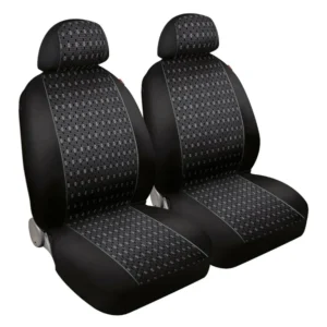 ΚΑΛΥΜΜΑΤΑ ΚΑΘΙΣΜΑΤΩΝ SQUARE ΠΟΛΥΕΣΤΕΡΙΚΟ ΜΑΥΡΟ ΜΕ ΠΛΕΞΗ ΖΑΚΑΡ -2ΤΕΜ. 55017