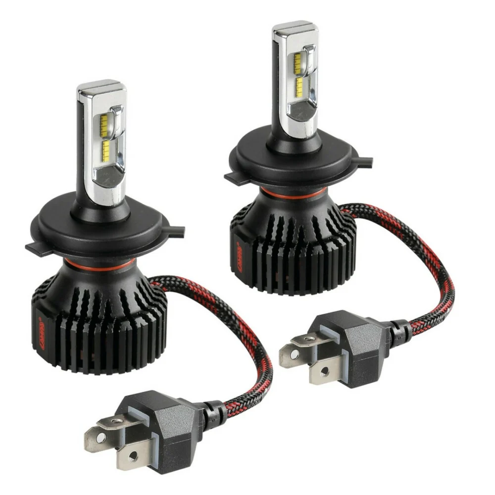 H4 9-32V 6.500K 8.000lm 60W P43t HALO LED SERIE 6 STANDARD 16LED ZES 2ΤΕΜ. LED KIT H4 9-32V 6.500K 8.000lm 60W P43t HALO LED SERIE 6 STANDARD 16LED ZES 2ΤΕΜ. LED KIT 57784 - Image 1