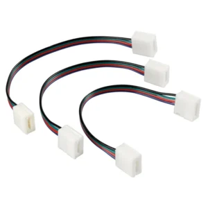 ΑΝΤΑΛΛΑΚΤΙΚΗ ΦΙΣΑ CONNECT-2 ΜΕ 4 PIN ΓΙΑ ΤΑΙΝΙΑ LED RGB 16cm 3 ΤΕΜ. 73649