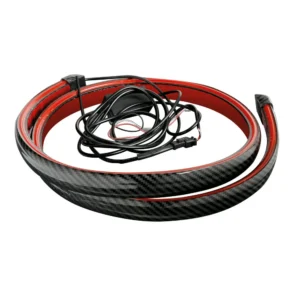 ΤΑΙΝΙΑ ΣΙΛΙΚΟΝΗΣ LED ΚΟΚΚΙΝΟ ΦΩΣ CARBON-LOOK ΠΟΡΤ ΜΠΑΓΚΑΖ  SPOILER LED LIGHT 12V IP67 25χ10mm 120cm LAMPA -  1 Τεμ. 73652