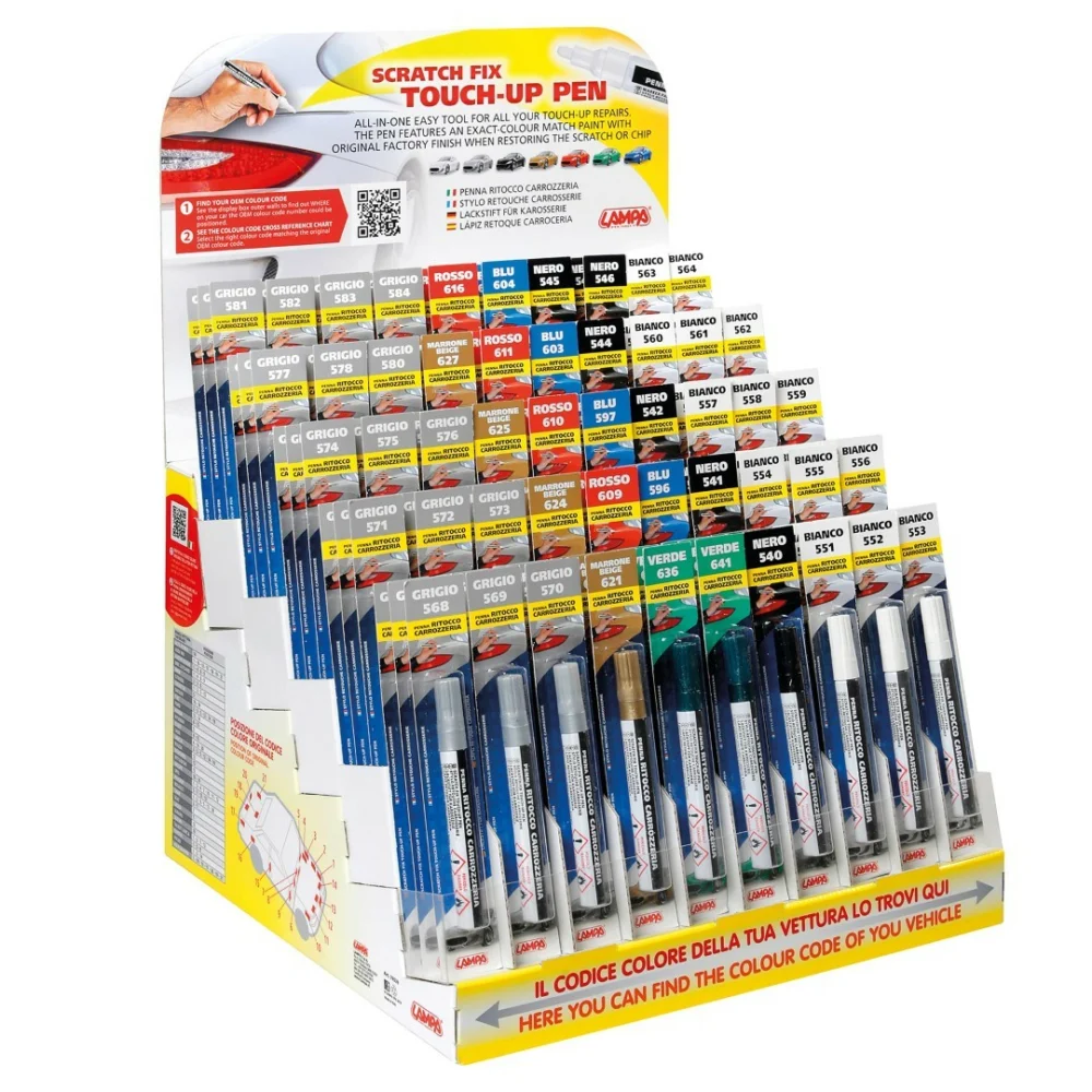 ΣΤΑΝΤ 150 ΤΜΧ ΜΕ ΣΤΥΛΟ ΕΠΙΣΚΕΥΗΣ ΓΡΑΤΖΟΥΝΙΩΝ SCRATCH FIX TOUCH-UP PENS (ΔΙΑΦΟΡΑ ΧΡΩΜΑΤΑ) ΣΤΑΝΤ 150 ΤΜΧ ΜΕ ΣΤΥΛΟ ΕΠΙΣΚΕΥΗΣ ΓΡΑΤΖΟΥΝΙΩΝ SCRATCH FIX TOUCH-UP PENS (ΔΙΑΦΟΡΑ ΧΡΩΜΑΤΑ) 74539 - Image 1