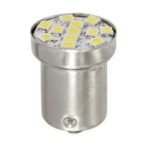 R5W BA15s 24/28V 120LM 12SMD LED x 1 CHIPS HYPER LED ΛΕΥΚΑ 20TEM. 98343