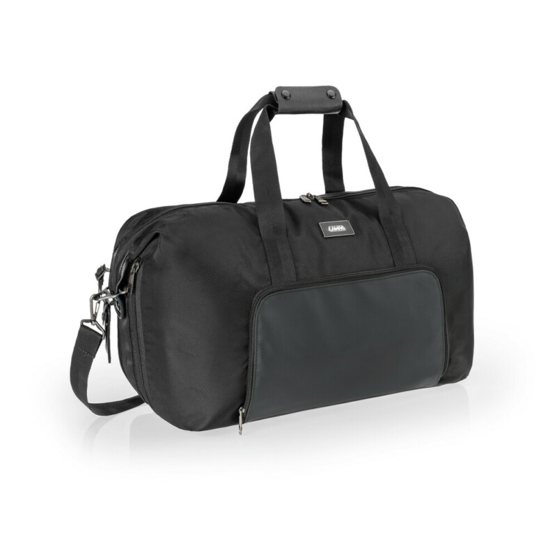 ΣΑΚ ΒΟΥΑΓΙΑΖ/ΤΣΑΝΤΑ ΤΑΞΙΔΙΟΥ ΧΕΙΡΟΣ 30-45LT (55x30x25cm) DF-02 DUFFLE ΣΕ ΜΑΥΡΟ ΧΡΩΜΑ LAMPA 99417