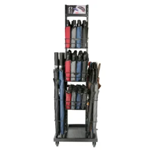 ΣΤΑΝΤ ΓΙΑ ΟΜΠΡΕΛΕΣ ΔΙΠΛΗΣ ΠΡΟΒΟΛΗΣ 96 ΘΕΣΕΩΝ ΓΙΑ 24 ΜΠΑΣΤΟΥΝΙ & 72 ΣΠΑΣΤΕΣ ΟΜΠΡΕΛΕΣ 50 x 40 x 160 cm ΧΩΡΙΣ ΟΜΠΡΕΛΕΣ LAMPA - 1 ΤΕΜ. 99648