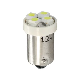 T4W 12V 0,32W BA9s (ΜΙΝΙΟΝ) LED 4xSMD3528 ΛΕΥΚΟ BLISTER 2ΤΕΜ. LB009W