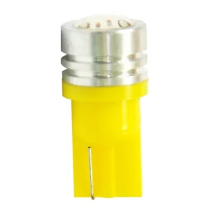 T10 W5W 12V W2,1x9,5d LED 1xHP ΚΙΤΡΙΝΟ (ΚΑΡΦΩΤΟ ΑΚΑΛΥΚΟ) BLISTER 2ΤΕΜ. M-TECH LB015Y