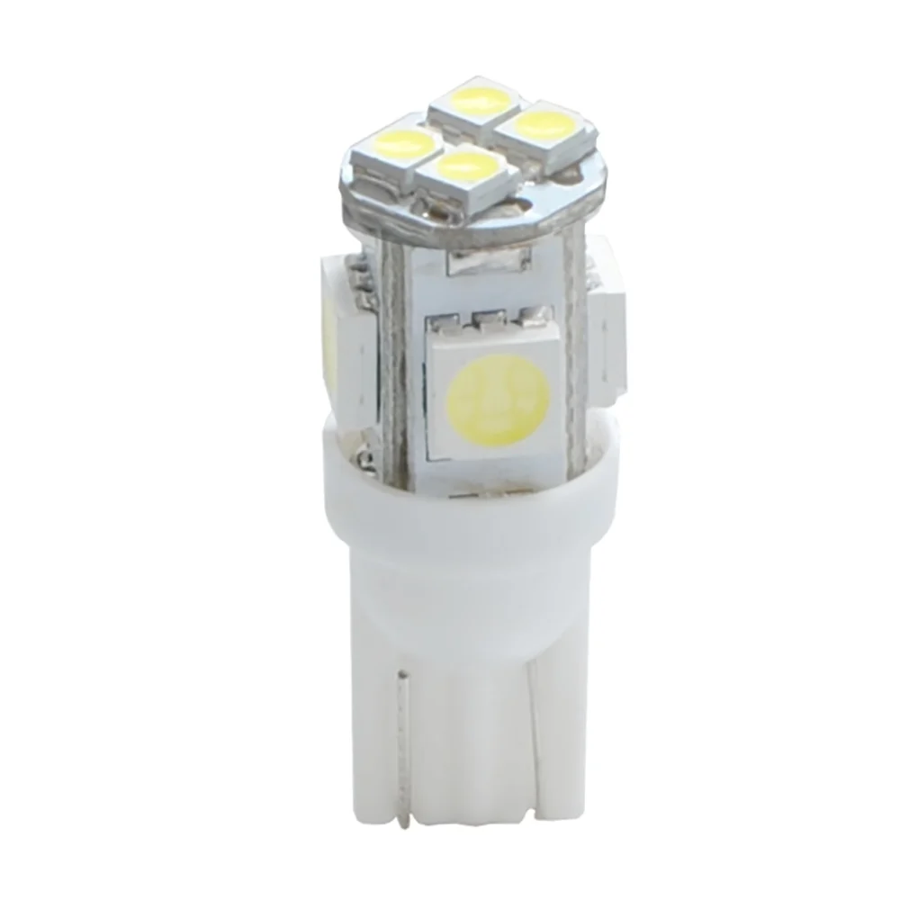 T10 W5W 12V W2 T10 W5W 12V W2,1x9,5d LED 4xSMD5050+4xSMD3528 ΛΕΥΚΟ (ΚΑΡΦΩΤΟ ΑΚΑΛΥΚΟ) BLISTER 2ΤΕΜ. M-TECH LB068W - Image 1