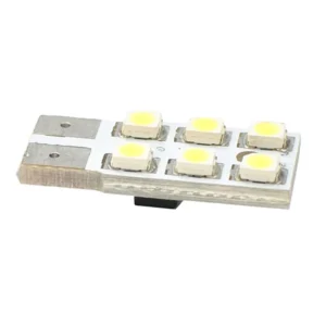 T10 W5W 12V W2,1x9,5d LED 6xSMD3528 ΛΕΥΚΟ (ΚΑΡΦΩΤΟ ΑΚΑΛΥΚΟ) BLISTER 2ΤΕΜ. M-TECH LB083W