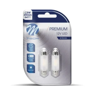 ΛΑΜΠΑΚΙΑ ΠΛΑΦΟΝΙΕΡΑΣ C5W/C10W 39mm SV8.5 12V 170lm 2x2835SMD LED DIODA PREMIUM CAN-BUS ΛΕΥΚΟ 2ΤΕΜ. LB362W