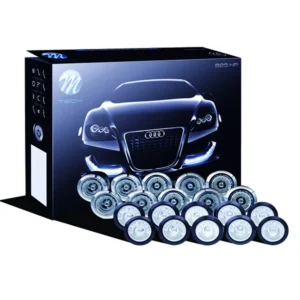 DAYLINE ΠΡΟΣΘΕΤΟ ΔΙΕΘΝΗ ΜΕ 20 ΞΕΧΩΡΙΣΤΑ LED HP 1WX20 12V Φ20mm ΜΑΥΡΑ LD825DUOB