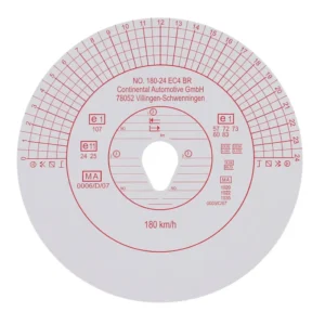 ΤΑΧΟΓΡΑΦΟΙ KIENZLE VDO 180km/h 100ΤΕΜ KIE180