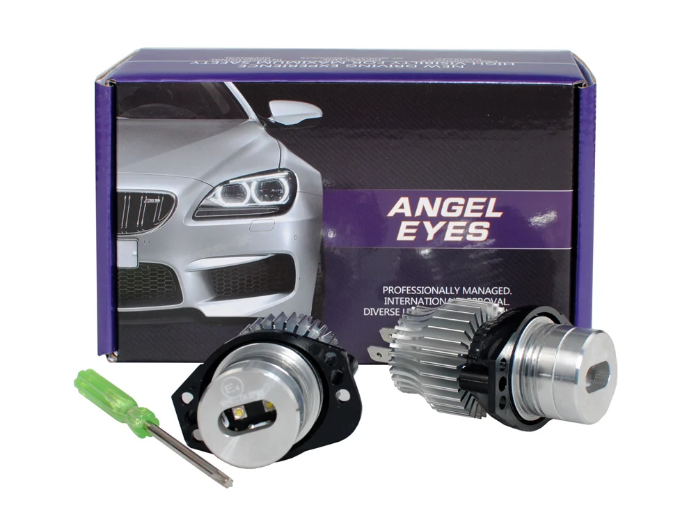 ΛΑΜΠΑΚΙΑ ΓΙΑ ANGEL BMW 12V 2x20W CREE ΛΕΥΚΟ ΦΩΣ E90/E91 2ΤΕΜ. M-TECH ΛΑΜΠΑΚΙΑ ΓΙΑ ANGEL BMW 12V 2x20W CREE ΛΕΥΚΟ ΦΩΣ E90/E91 2ΤΕΜ. M-TECH LME9020W - Image 1