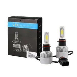 P13W LED SET C6 9-32V 6.500K 10.000lm 4 X 10W ΛΑΜΠΑ ΜΕ COB EPISTAR 1021 LED ΚΑΙ ΑΝΕΜΙΣΤΗΡΑΚΙ M-TECH - 2 ΤΕΜ. LSC2